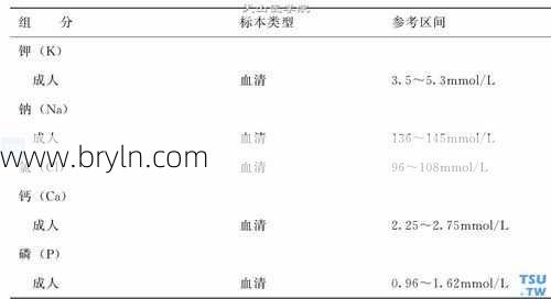 电解质检查()