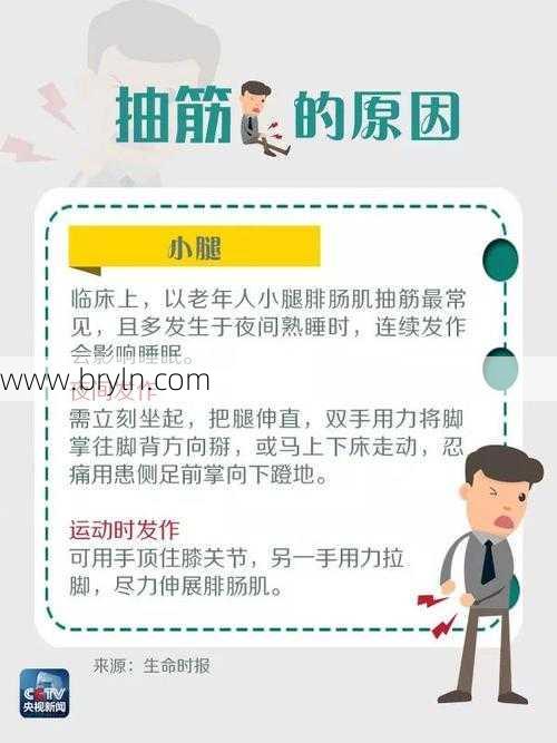 不知道腿抽筋是怎么回事？6个腿抽筋的原因告诉你答案！