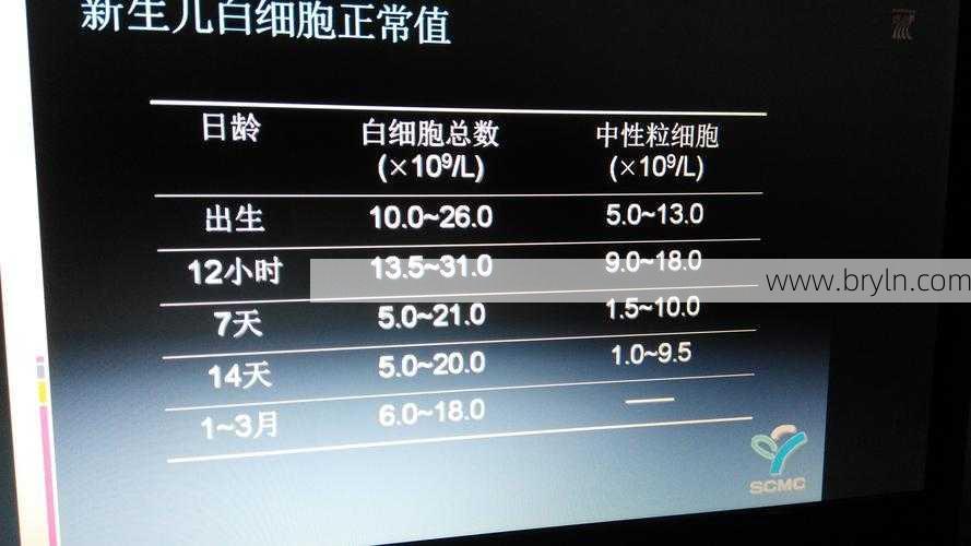 白细胞多少是正常()