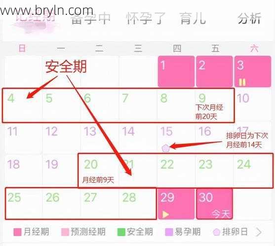 月经安全期怎么算(揭秘“前七后八”与“前三后四”:安全期避孕法的真相)
