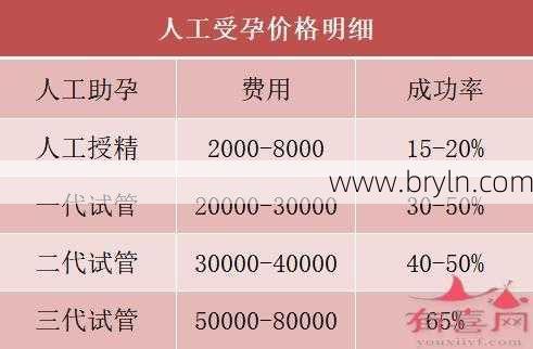 人工助孕费用()