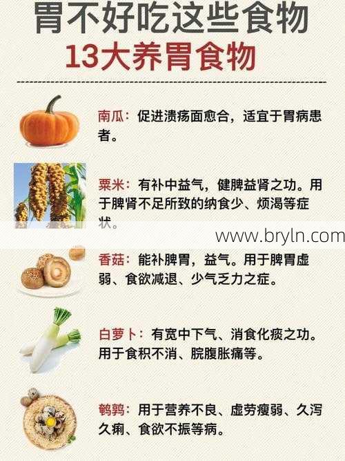胃疼吃什么食物好(胃痛吃什么食物好)