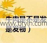 牛肉是不是发物()